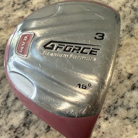 Ram G-Force 15 degree Right Handed 43 " Graphite 3 Wood Ladies Flex Golf Driver - Picture 2 of 9